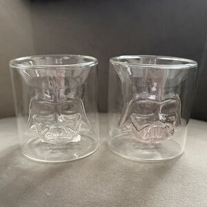 Lucasfilm Darth Wader glasses set of 2 -new